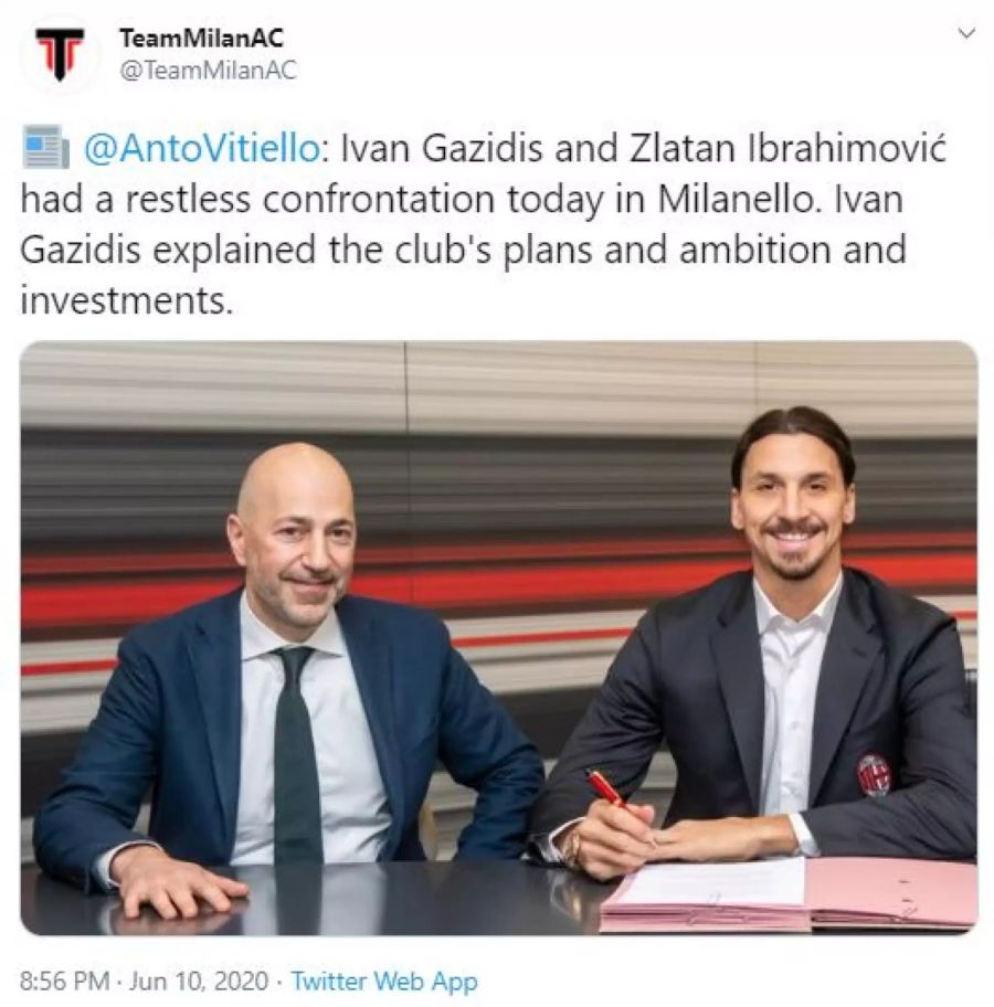 Milan Zlatan Ibrahimovic