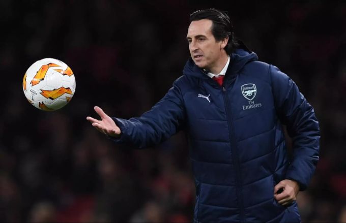 Unai Emery war von 2018 bis 2019 als Trainer von Arsenal London tätig. Unai Emery Arsenal