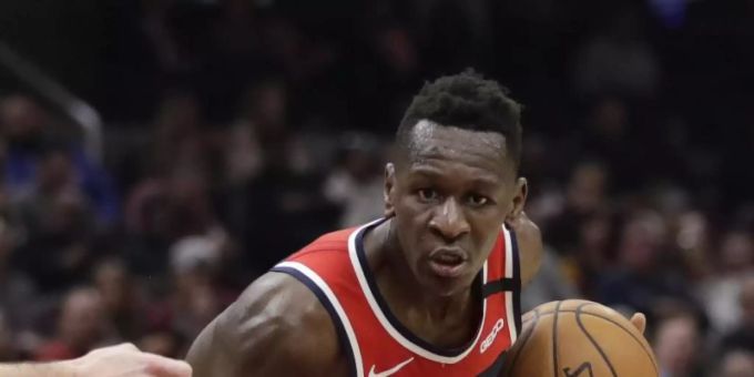 Isaac Bonga von den Washington Wizards schaffte ein Double-Double. Foto: Tony Dejak/AP/dpa Isaac Bonga von den Washington Wizards schaffte ein Double-Double. Foto: Tony Dejak/AP/dpa