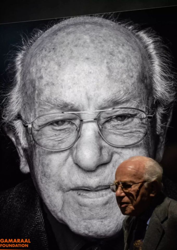 Ein Foto des Holocaust-Überlebenden Fishel R., der mit der Stiftung Gamaraal zu den Gedenkfeierlichkeiten nach Buchenwald reisen wollte, die wegen des Coronavirus abgesagt wurden. Coronavirus