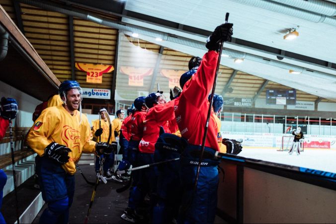 Rot gewinnt das heutige Spiel