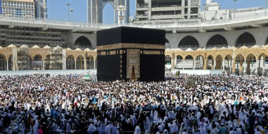 2019 pilgerten 2,5 Millionen Muslime nach Mekka