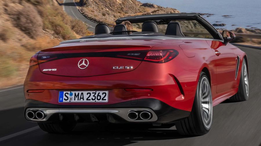 2024 Mercedes AMG CLE 53 Cabriolet, Heck