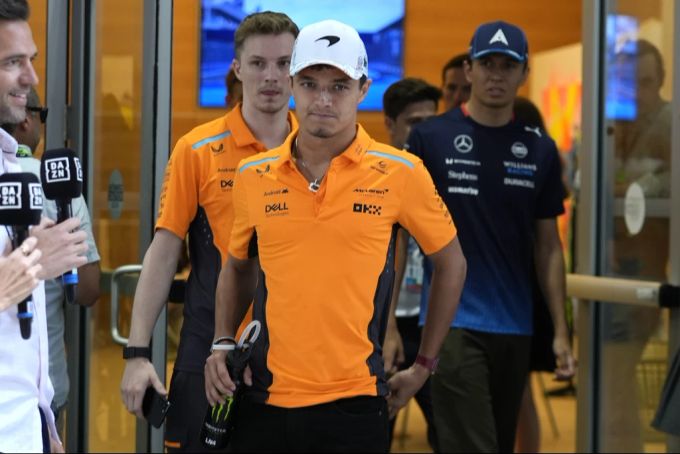 Lando Norris sorgt im Grand Prix von Miami für die Überraschung. Lando Norris