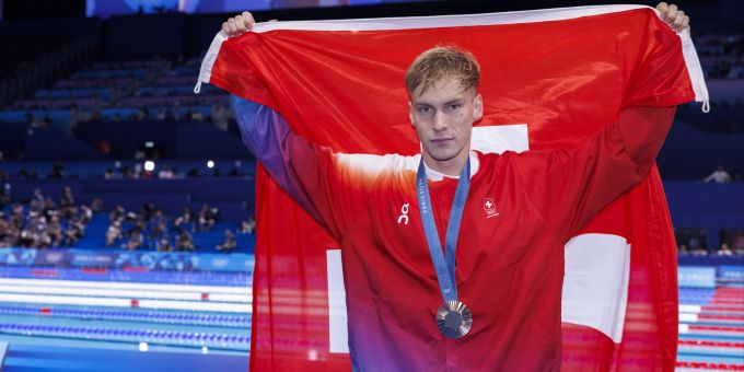 Roman Mityukov sorgt für die dritte Schweizer Medaille bei Olympia 2024. Roman Mityukov Olympia 2024