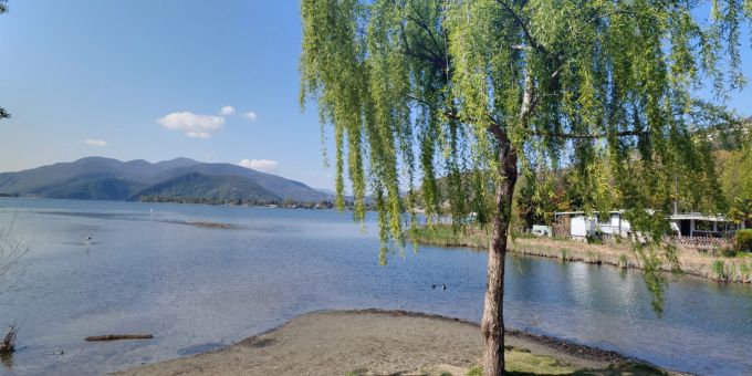 Der Vedeggio, wo der Mann verunfallte, mündet in den Luganersee. Vedeggio