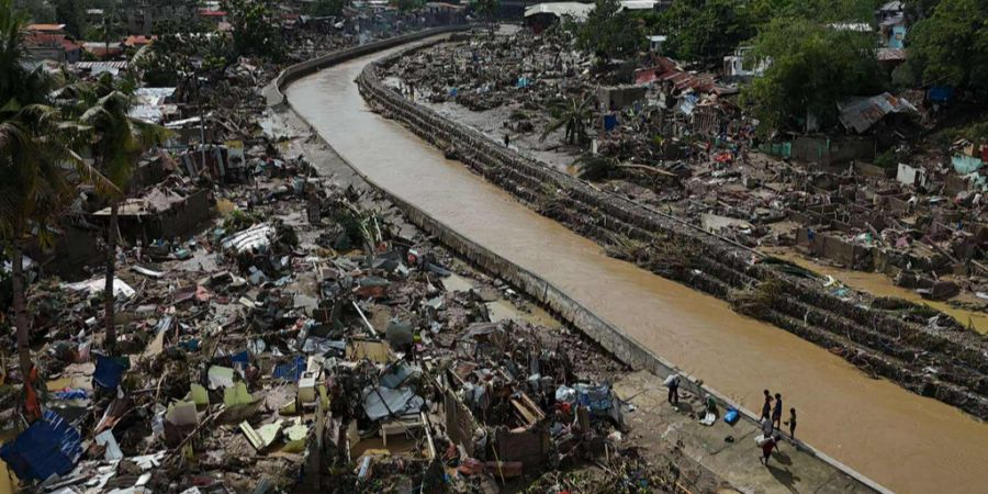 Cebu Verwüstung Taifun Philippinen
