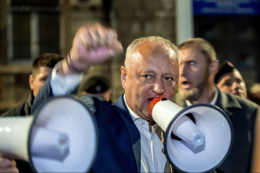 Igor Dodon Moldau Regierungspartei