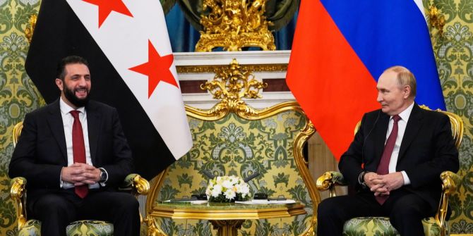 al-Scharaa Wladimir Putin