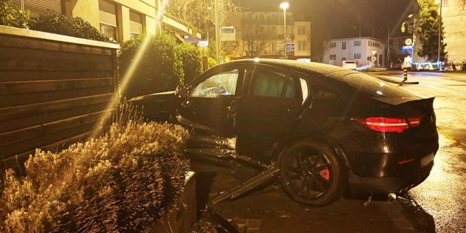 Selbstunfall Kreuzlingen