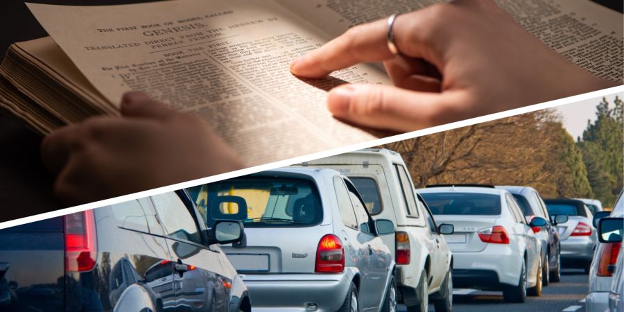 Bibel und Stau
