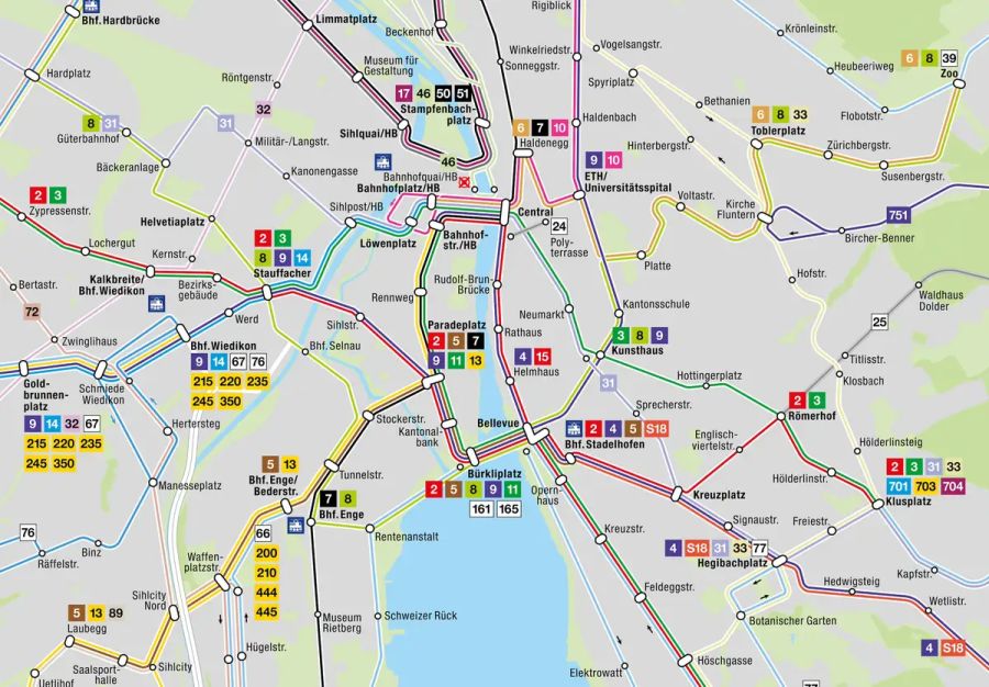 VBZ Zürich Fahrplanwechsel
