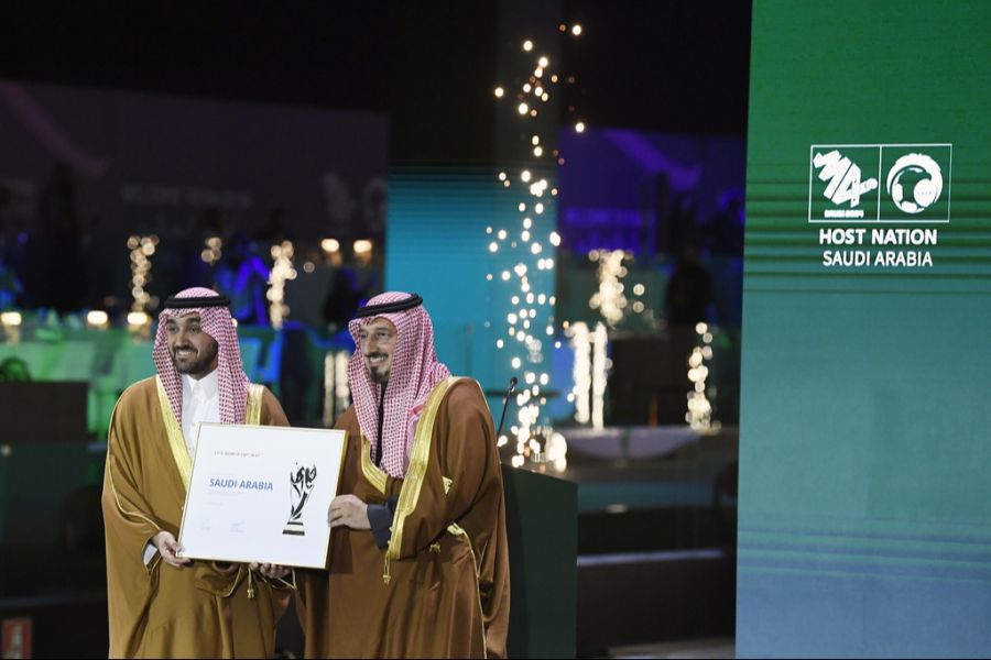 Saudi-Arabien erhielt den Zuschlag für die WM 2034.