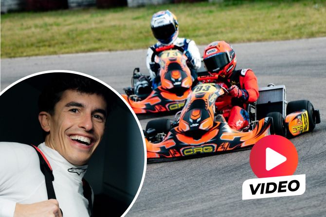 Marc Márquez Go-Kart Training