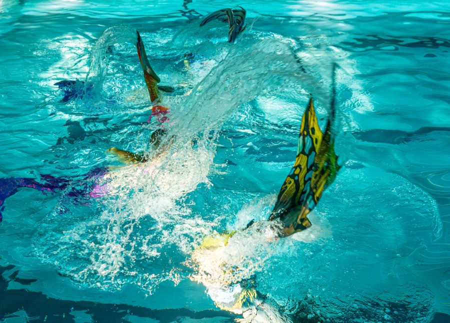 Schwimmbad Meerjungfrau Silvia Malagon Y Alea