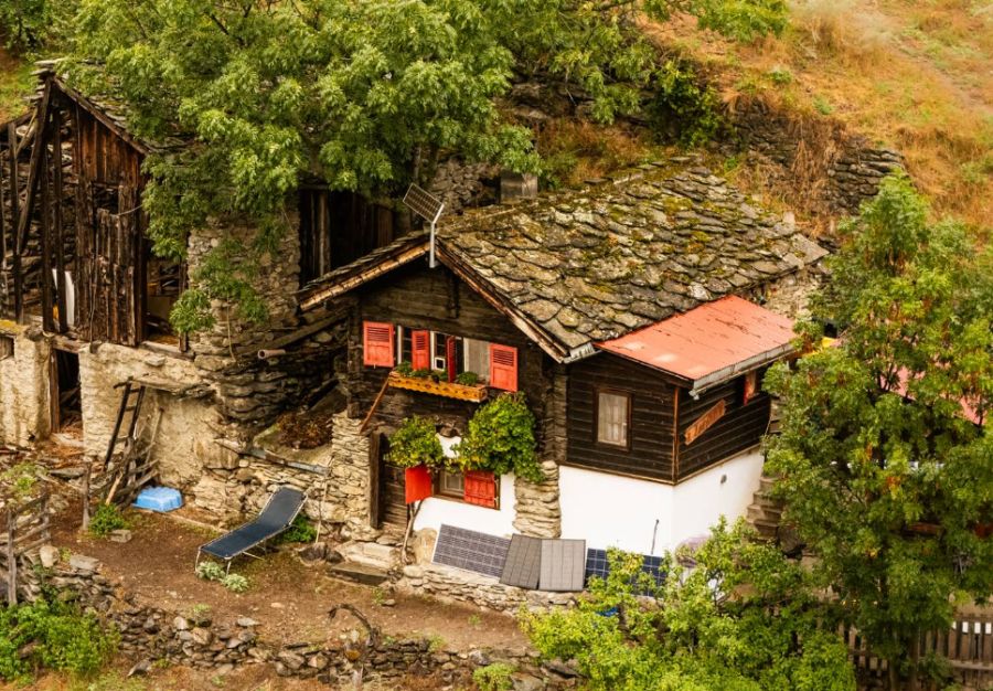 Abgelegen, aber schön: Besitzer Crawshaw wollte in der Drieschta einen Permakultur-Betrieb aufbauen.