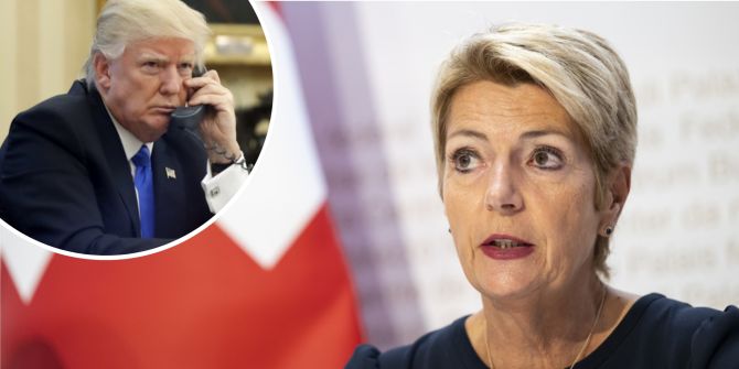 Karin Keller-Sutter Donald Trump