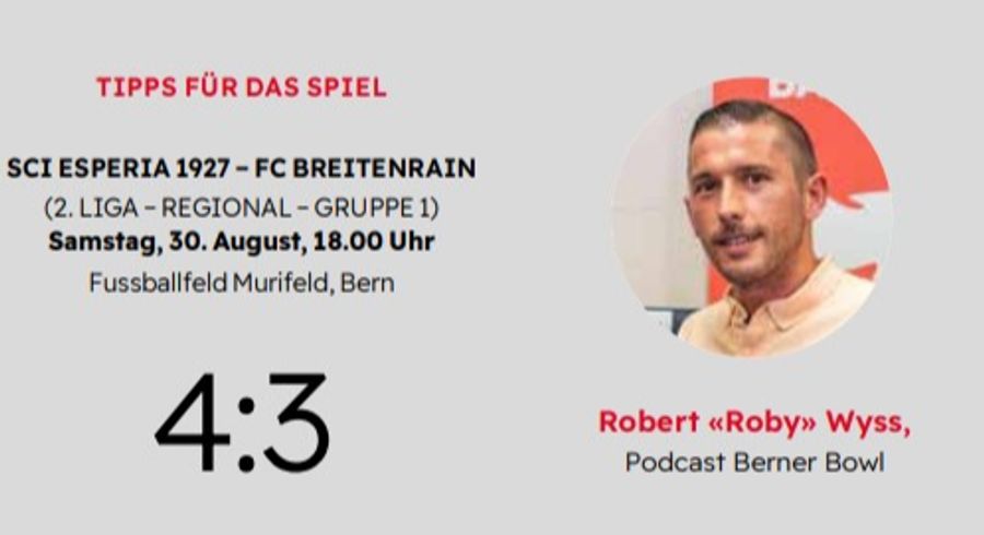 Tipp für das Spiel