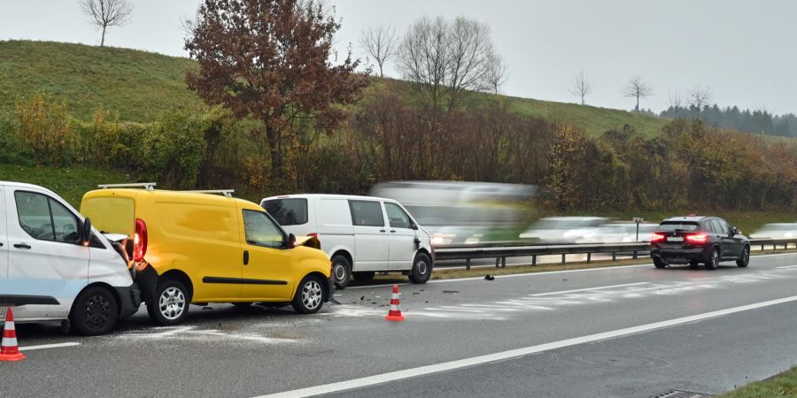 Auffahrkollision A14
