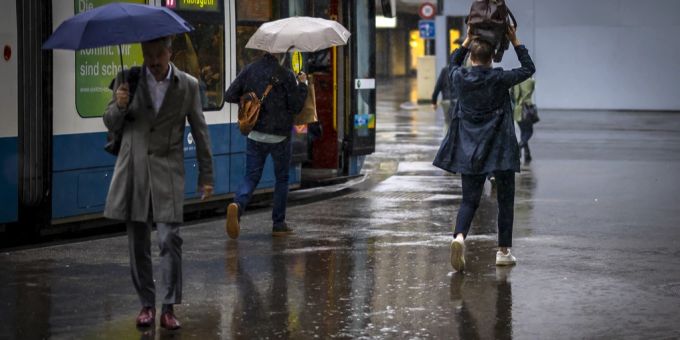 Übers Wochenende bleibt das Wetter regnerisch. Wetter