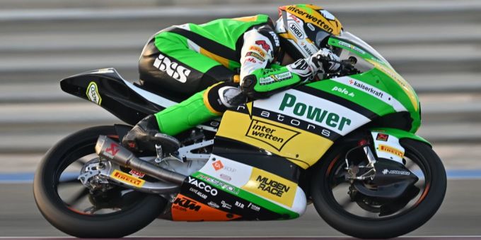 Noah Dettwiler fährt in der Moto3 in Mugello auf den 20. Platz. Moto3