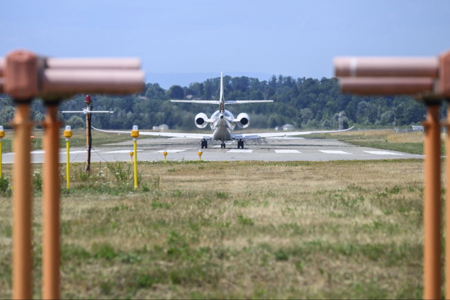Privatjet Flughafen Bern Belp