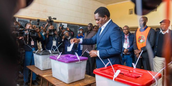 Sambia Präsident Hakainde Hichilema