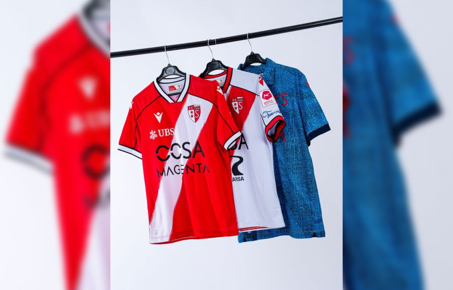 Der FC Sion hat seine Trikots am Donnerstag ebenfalls enthüllt.