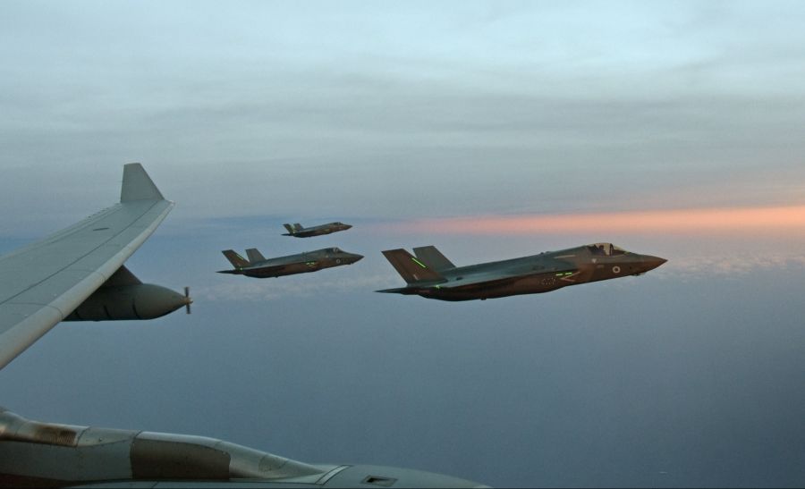 Die britische Royal Air Force besitzt insgesamt 48 F-35 Kampfjets.