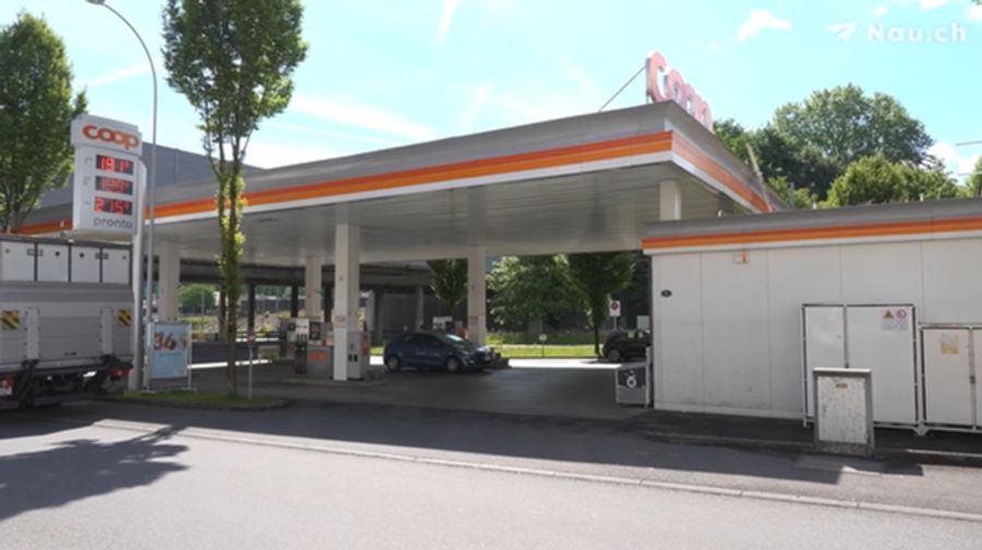 Der Vorfall ereignete sich bei einem Klima-Protest an einer Krienser Tankstelle.