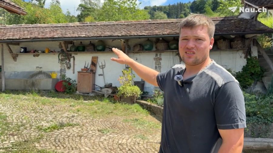 Auch Landwirt Ueli Rüegg warnt: Wenn das Futter nicht mehr ausreiche, müssten Tiere geschlachtet werden.