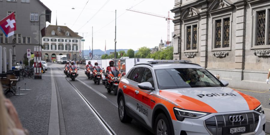 Das Sicherheitsaufgebot für das private Treffen von Donald Trump Jr. Anfang Juni in Zürich war sehr gross. (Archivbild)