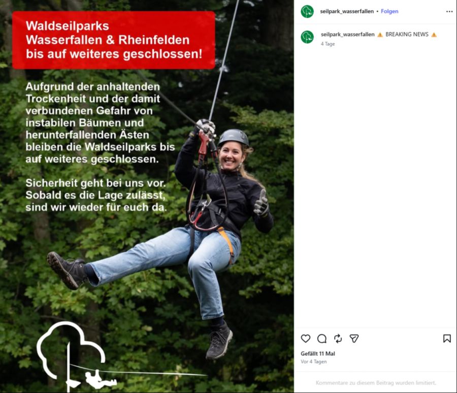 In Reigoldswil und Rheinfelden wurden alle Angestellten auf Kurzarbeit gesetzt.
