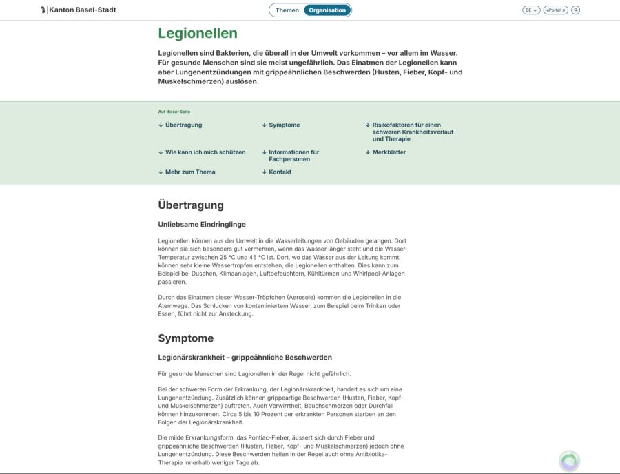 Die Informationen auf der Webseite des Kantons reichen Keller nicht.
