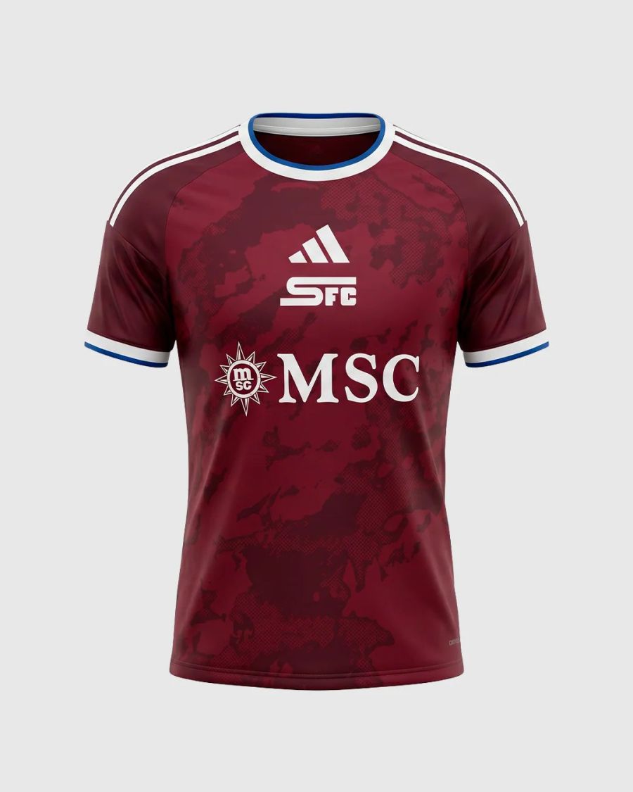 Das neue Heimtrikot von Servette.