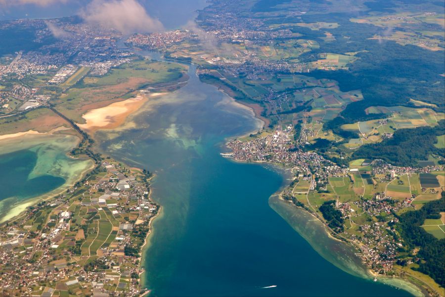 Untersee und der Bodensee