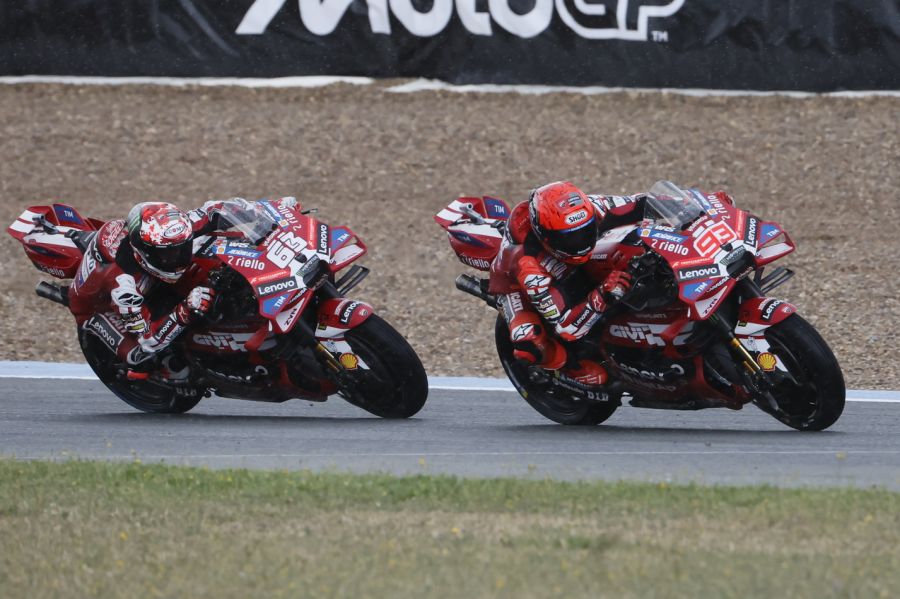 Ducati MotoGP Bagnaia Márquez