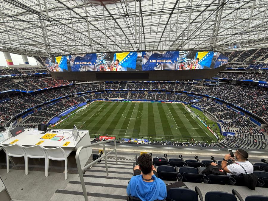 Auch von innen ist das Stadion ein Highlight.