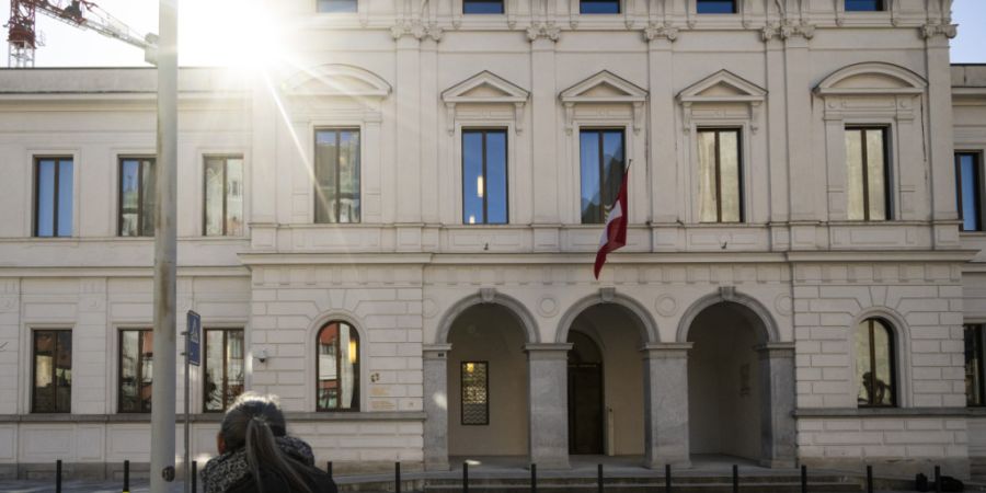 Das Bundesstrafgericht in Bellinzona stellt ein Verfahren gegen die frühere Compliance-Verantwortliche der Credit Suisse ein. (Archivbild)