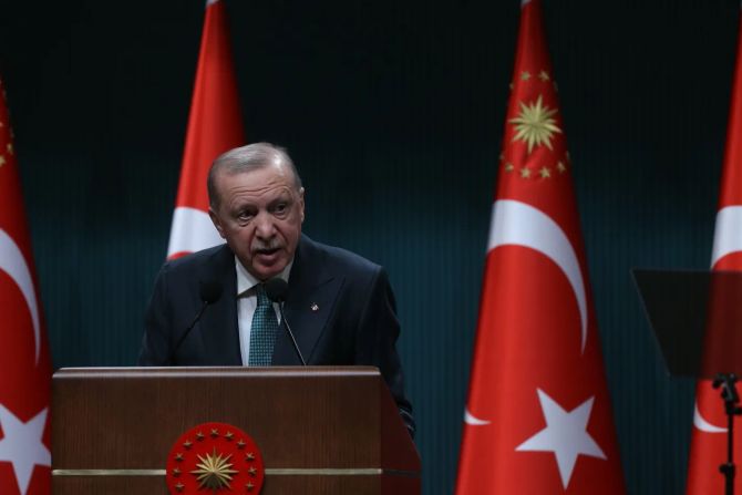 Der türkische Präsident Recep Tayyip Erdogan