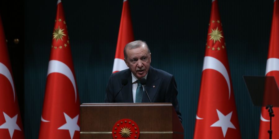 Der türkische Präsident Recep Tayyip Erdogan