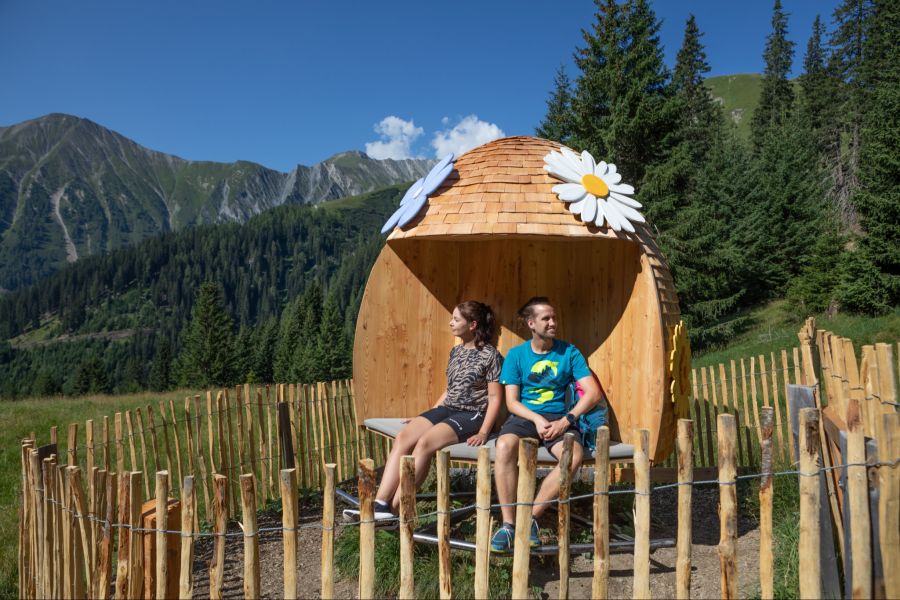 Der Six-Senses-Weg ist ein Erlebnis für die ganze Familie.