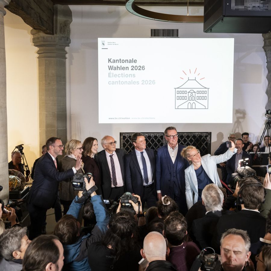 Die Berner Kantonsregierung bleibt bürgerlich.