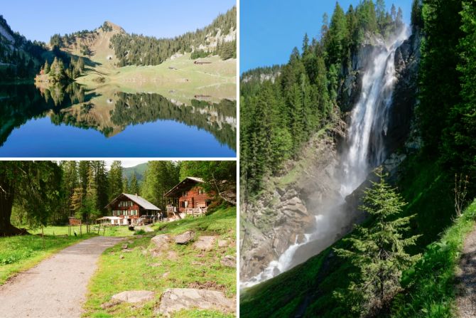 Frühlings-Wanderung Kanton Bern