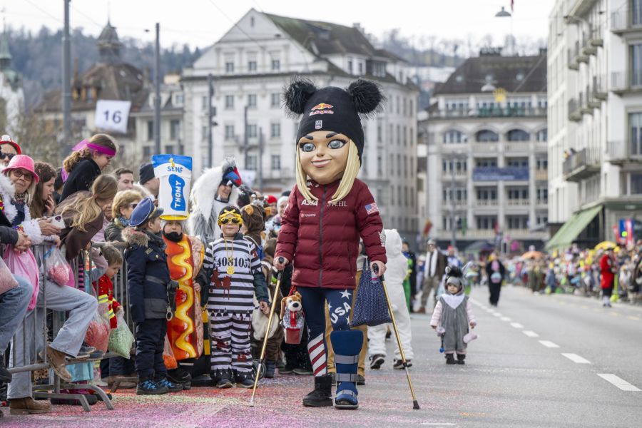 Auch Lindsey Vonn war Thema.