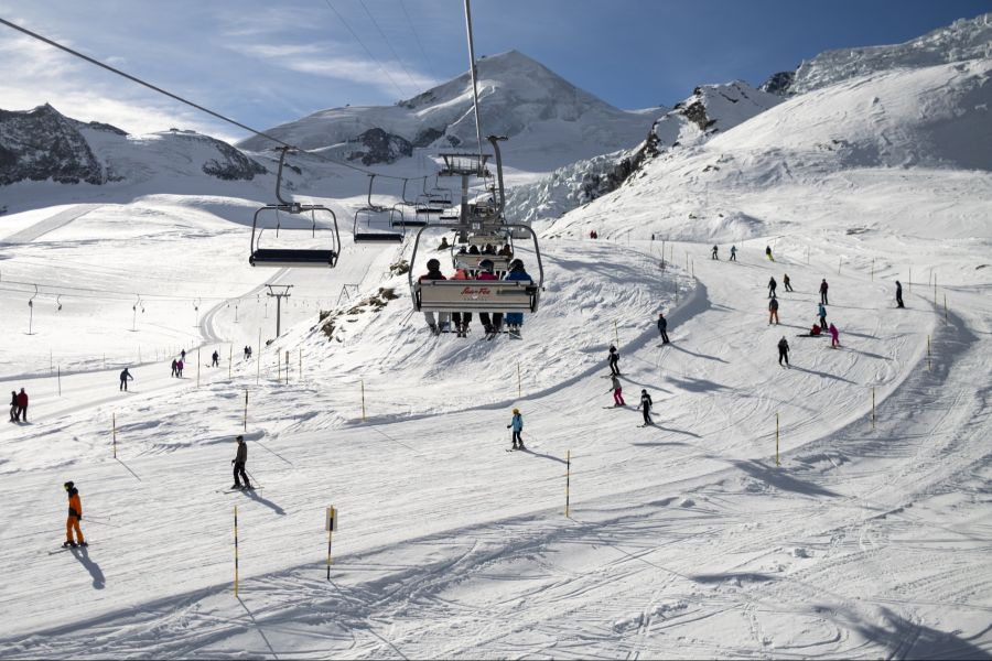 Auf den Pisten selbst sei der grosse Ansturm nicht so stark zu spüren gewesen, so der Nau.ch-Leser. (Symbolbild)