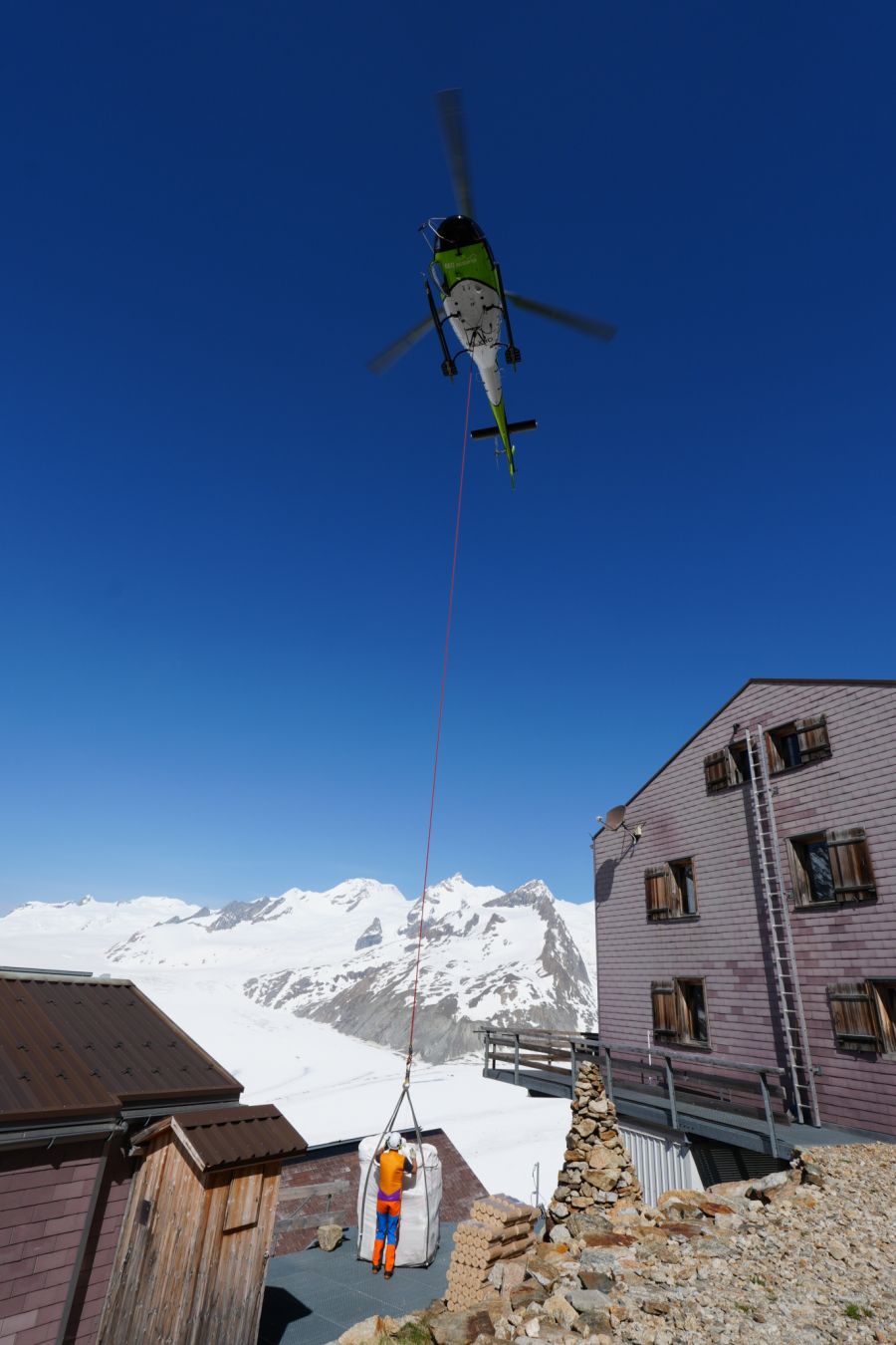 Pro Kilo bezahlten die Hüttenwarte der Konkordiahütte 1,30 bis 1,50 Franken.
