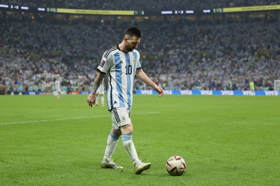 Keiner lief so oft an einer WM auf wie Lionel Messi.