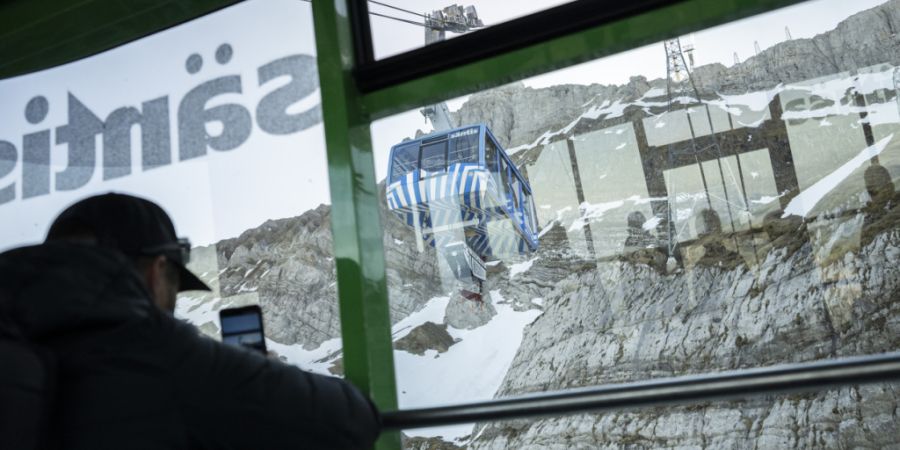 Am Donnerstag fuhr die Säntisschwebebahn zum vorerst letzten Mal auf den Ostschweizer Hausberg.