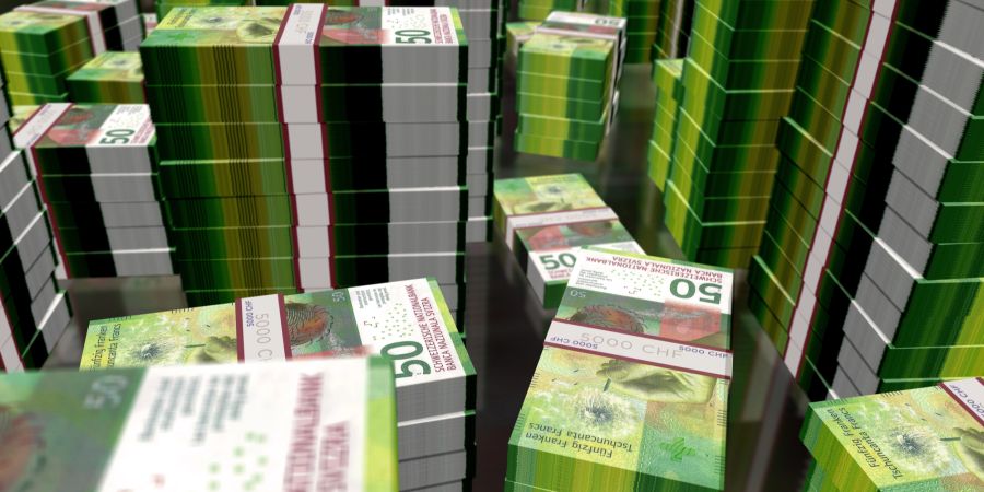 Geldscheine Schweizer Franken